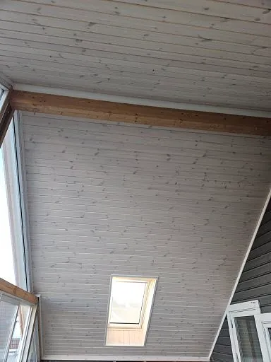 oppgradering av gavlvegg og innvendig oppusing